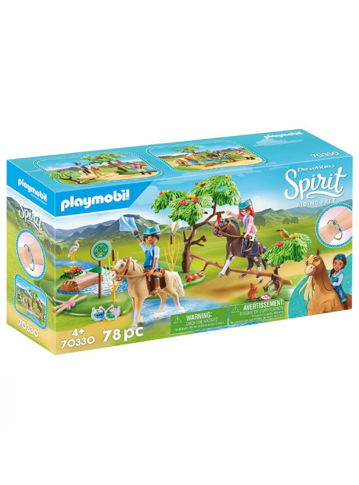 Set Playmobil(r) Spirit River Challenge (70330)