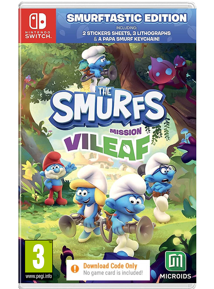 The Smurfs Mission Vileaf Smurftastic Edition (Code in a Box) - NSW
