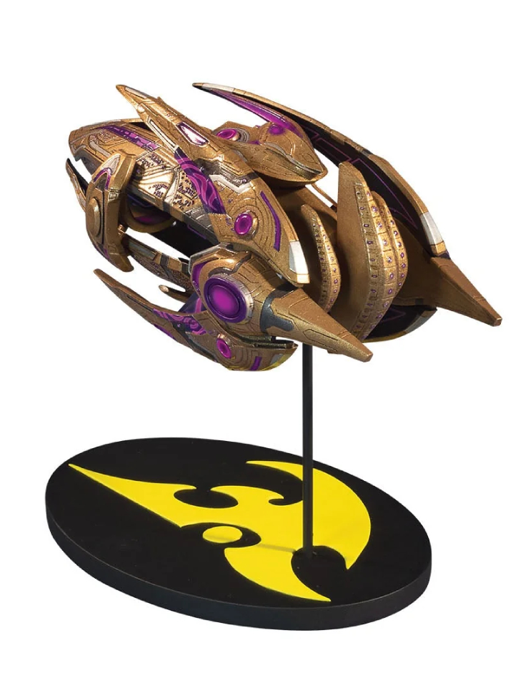 Figurina StarCraft Limited Edition Golden Age Protoss Carrier Ship 18cm