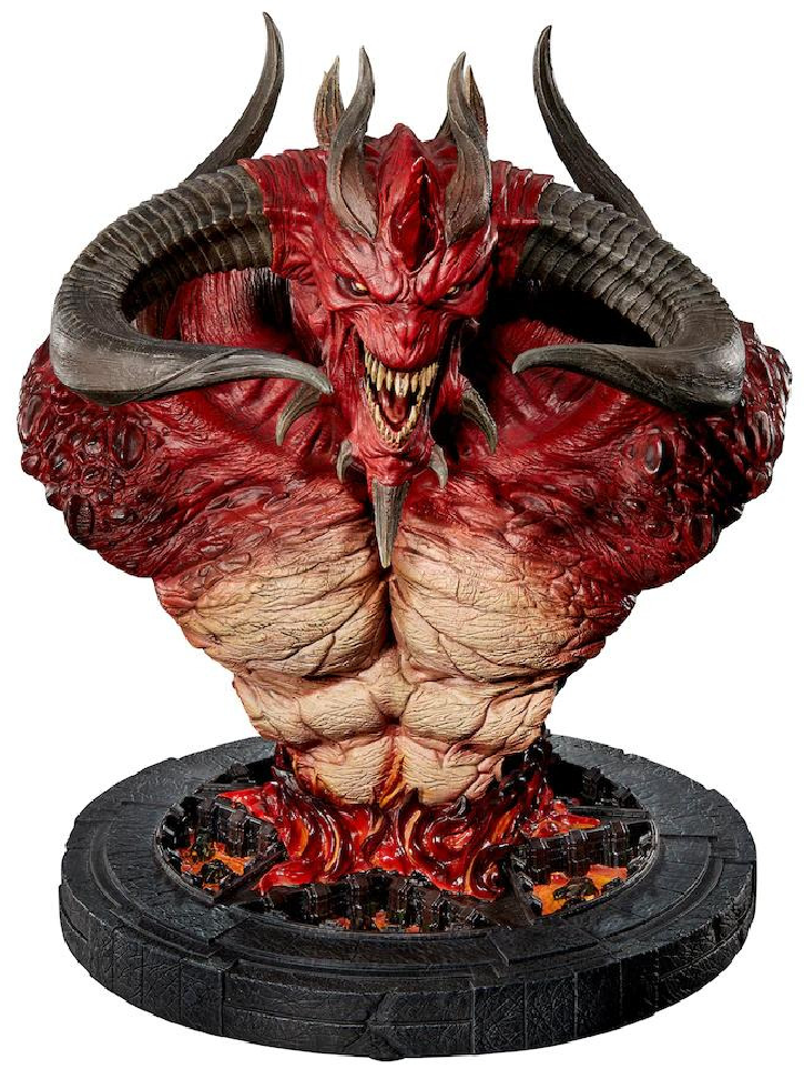 Figurina Blizzard Diablo II Lord of Terror Bust 20 th Anniversary 25cm