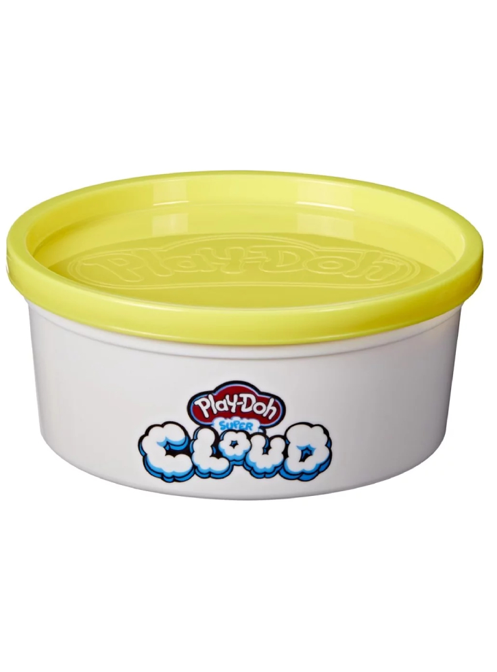 Plastilina Play-Doh Super Cloud Yellow Slime Can (F5987)