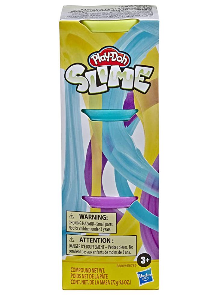 Set Plastilina Play-Doh Slime Compound Yellow/Purple/Teal (E8809)