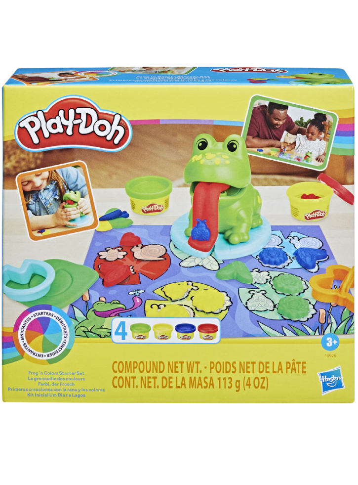 Set Plastilina Play-Doh Frog'n Colors Starter (F6926)