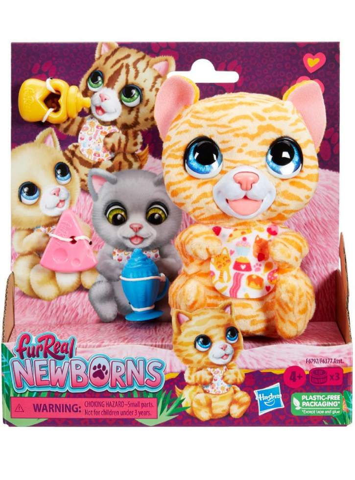 Plus Furreal Newborns Cat (F6797)