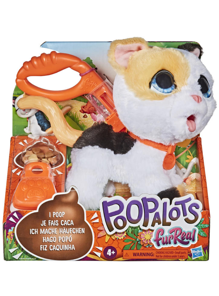 Plus FurReal Poopalots Big Wags Cat (E8946)