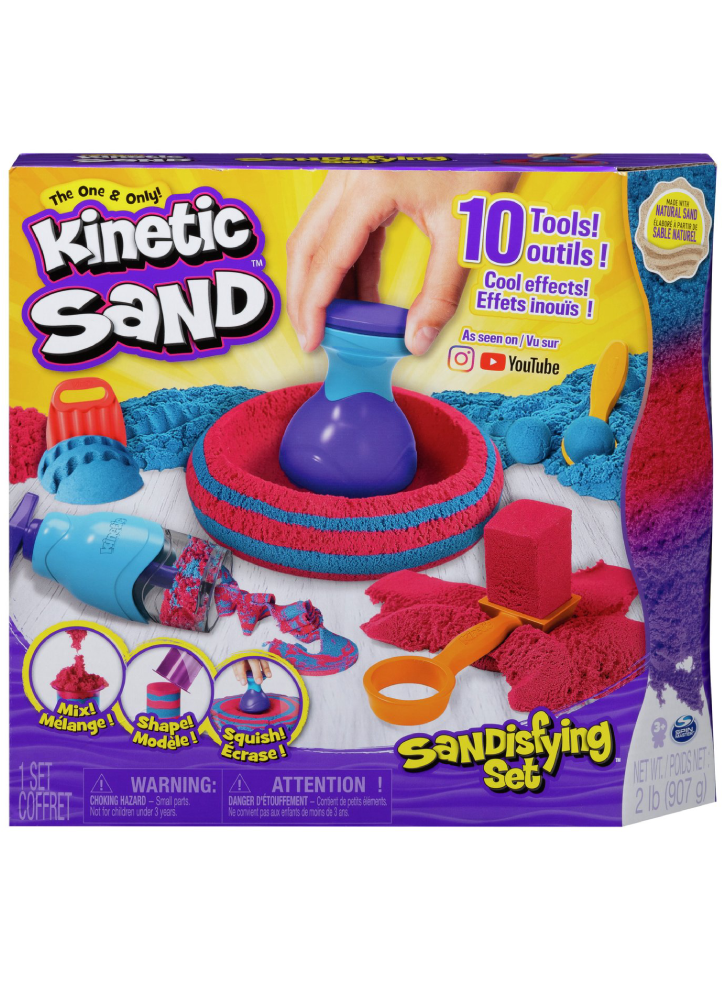 Set Plastilina Kinetic Sand Sandisfying (6047232)