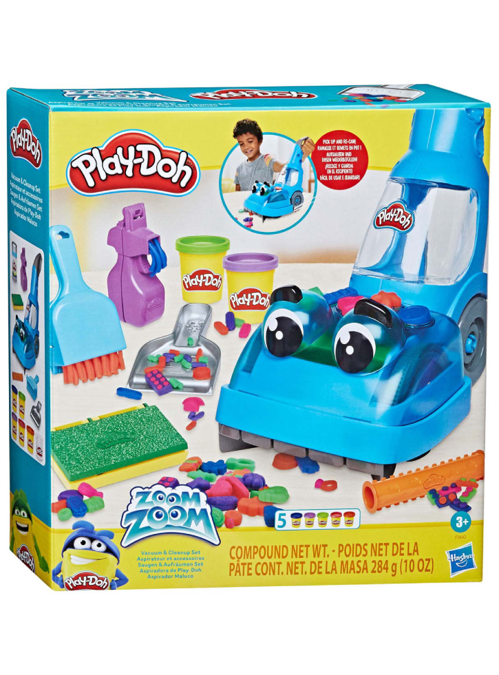 Set Plastilina Play-Doh Zoom Vacuum Cleanup (F3642)
