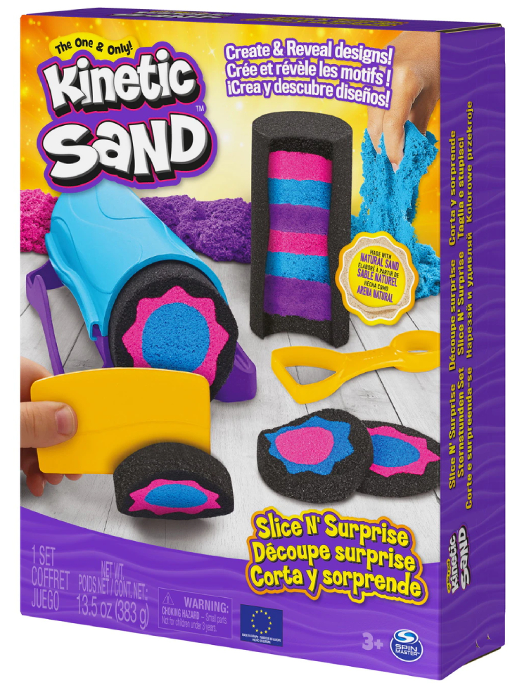 Set Plastilina Kinetic Sand Slice'N Surprise (6063482)