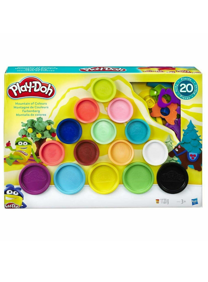 Set Plastilina Play-Doh Mountain of Colours (Excl.F) (B9197)