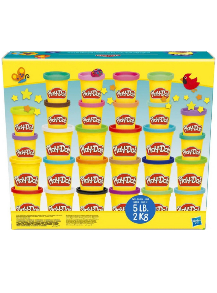 Set Plastilina Play-Doh Big Pack Of Colors (Excl.F) (F2831)