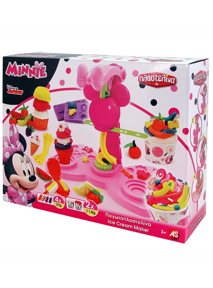 Set Plastilina Minnie Ice Cream Maker (1045-03577)