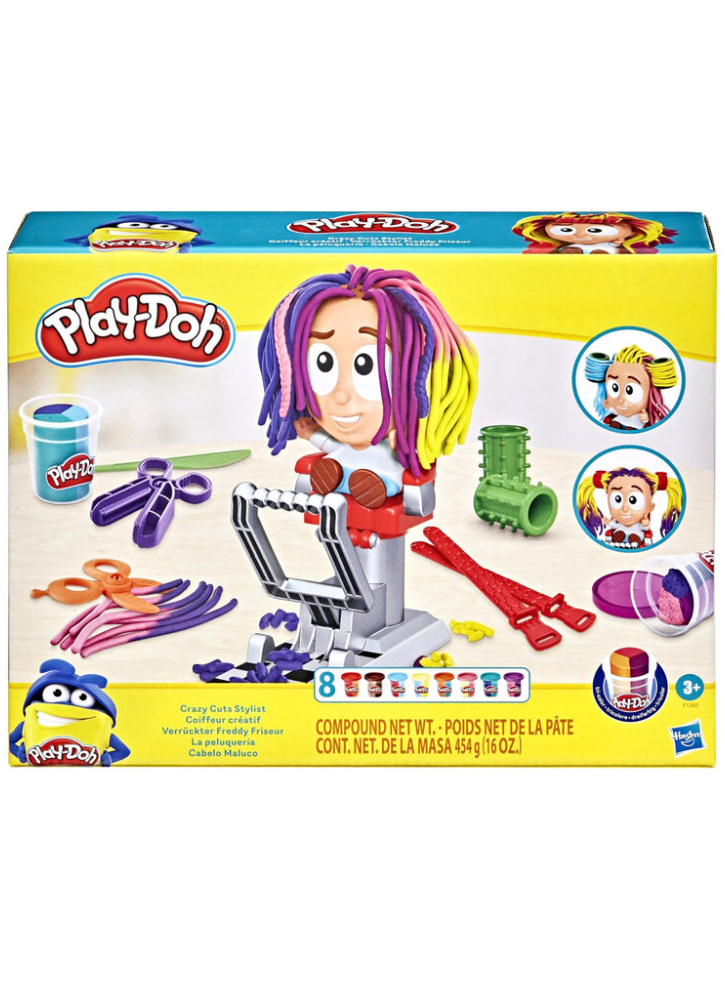 Set Plastilina Play-Doh Crazy Cuts Stylist (F1260)