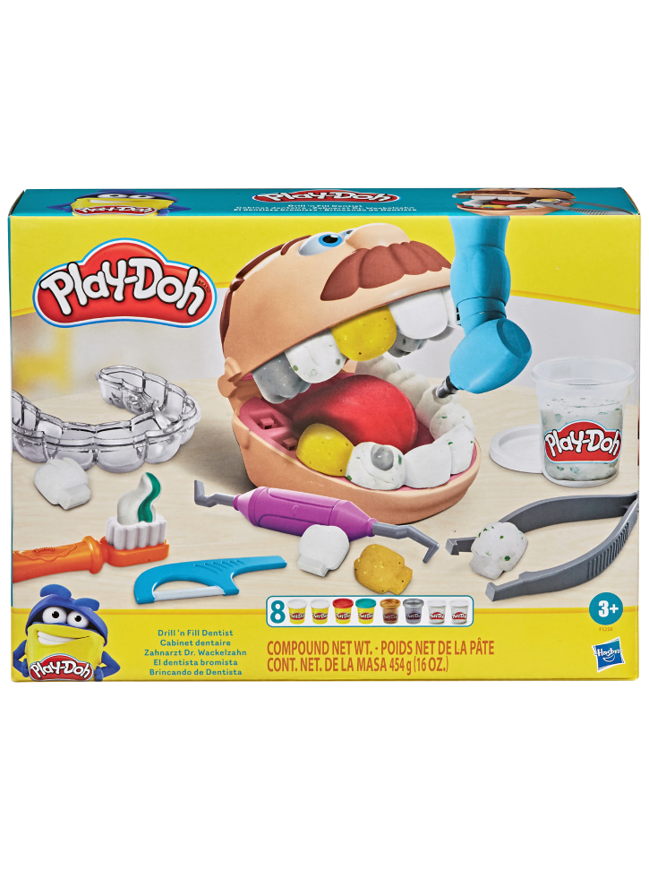 Set Plastilina Play-Doh Drill'n Fill Dentist (F1259)
