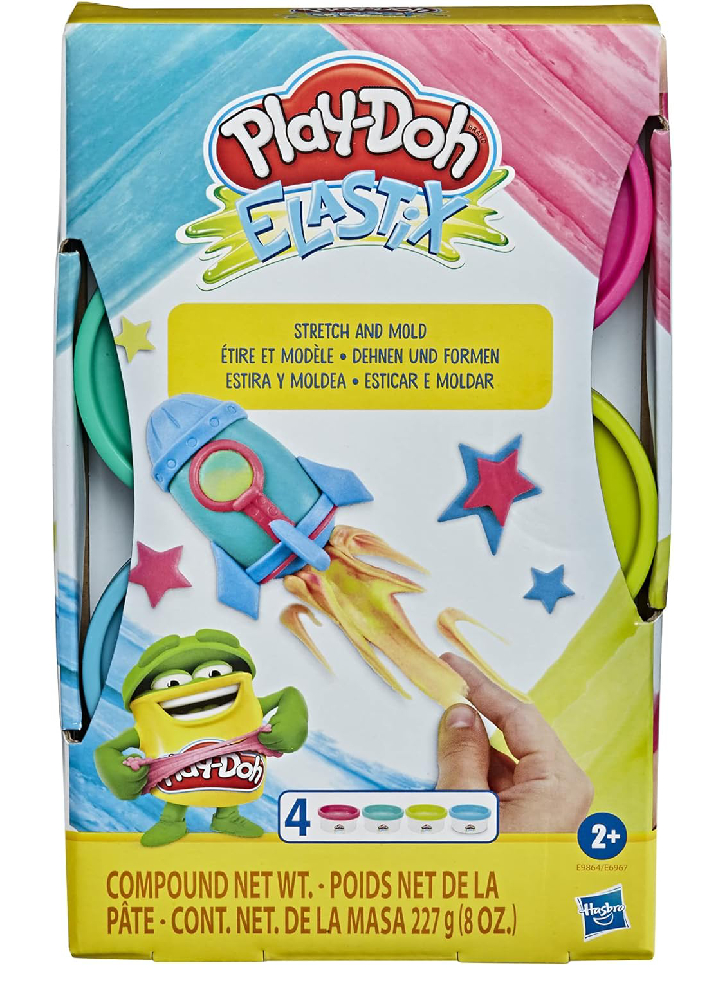 Set Plastilina Play-Doh Elastix Stretch and Mold Bold (E9863)