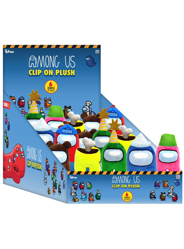 Plus Clip On Among Us Characters 13cm Random (S2) (AU7204)
