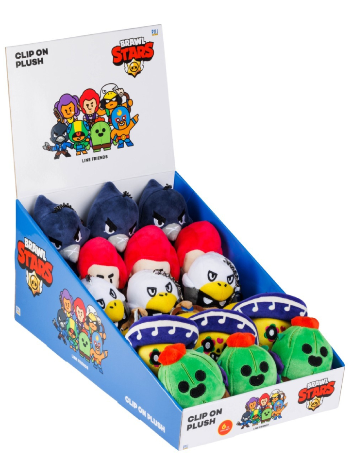 Plus Clip On Brawl Stars Characters 13cm (S1) (Random) (BRW7004)