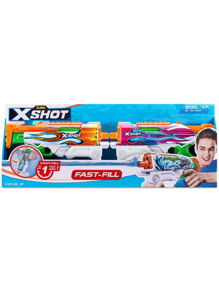 Arme X-Shot Water Fast-Fill Skins Hyperload Water Blaster (11858)