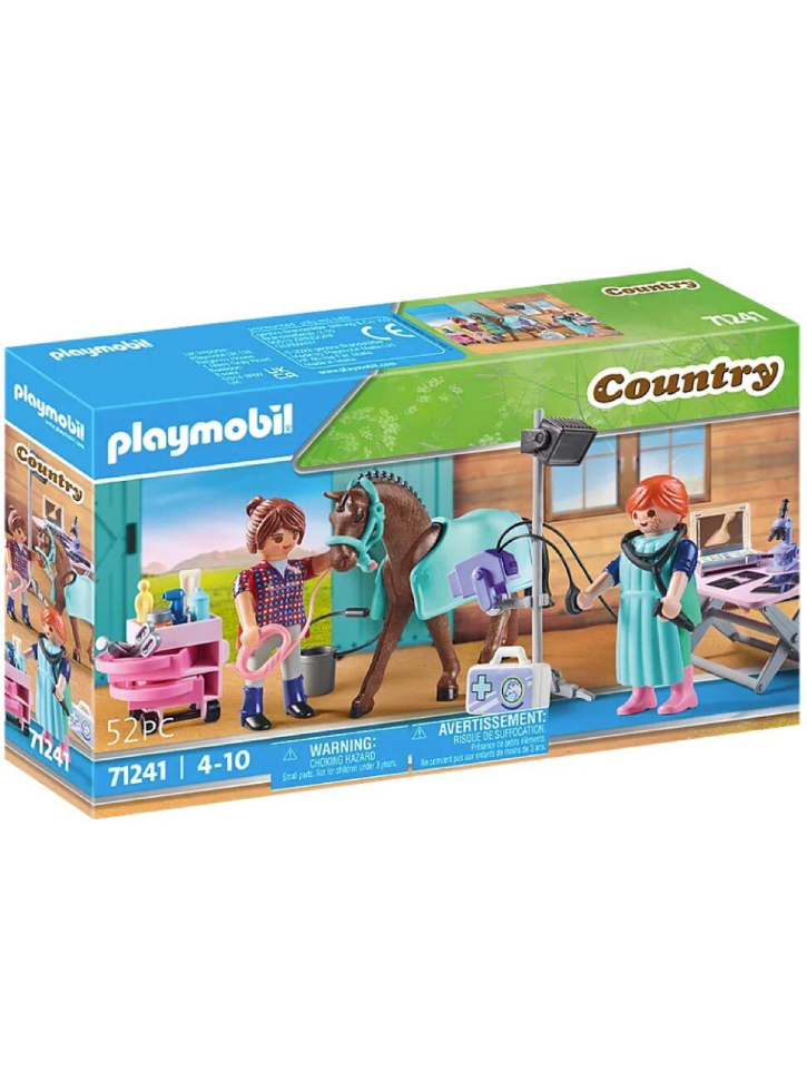 Set Playmobil Veterinarian for Horses (71241)