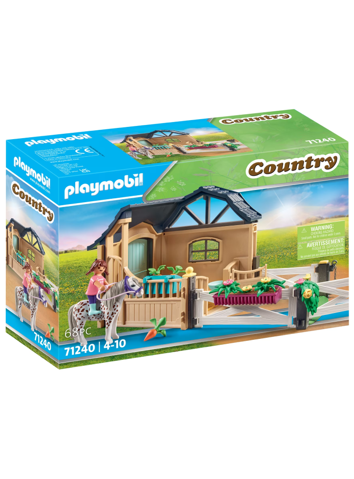 Set Playmobil Riding Stable Expansion (71240)