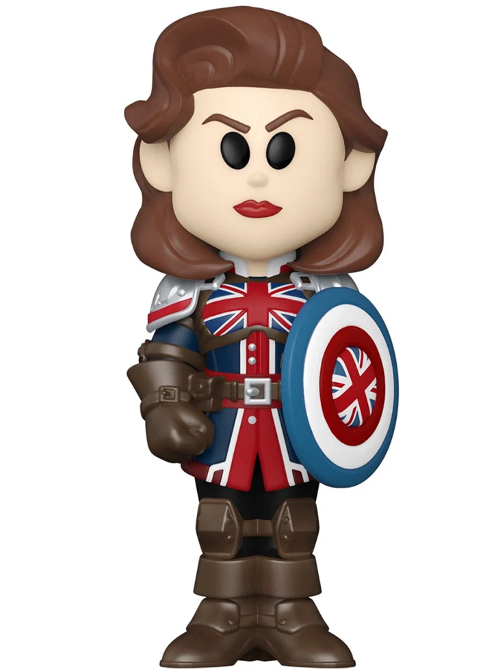 Figurina Funko Vinyl Soda Marvel What If? Captain Carter 10cm