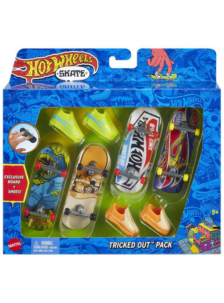 Set Hot Wheels Skate Tricked Out Pack (HNG72)