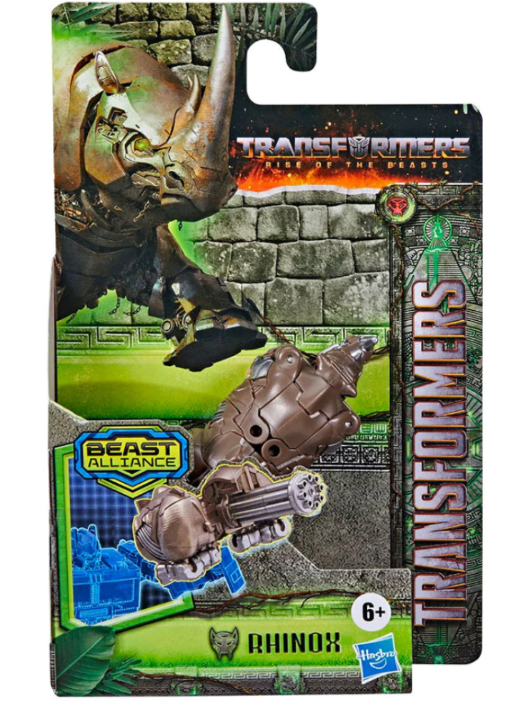Figurina Transformers Rise of The Beasts Beast Alliance Rhinox 6cm (F4600)