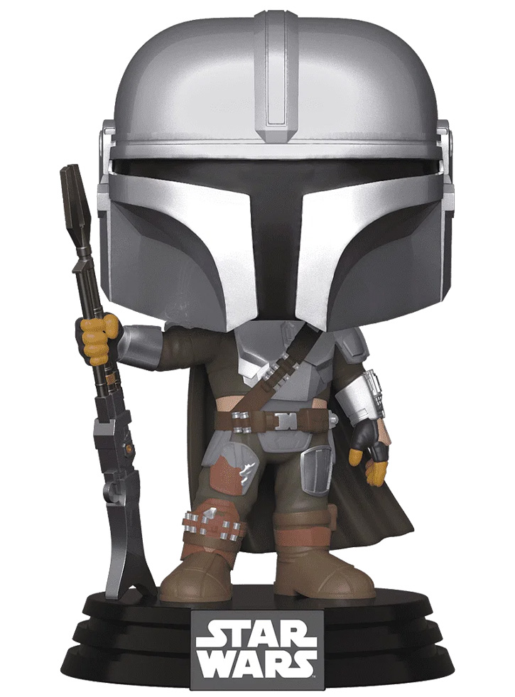 Figurina Funko Pop Star Wars Mandalorian The Mandalorian (Final) (Metallic)