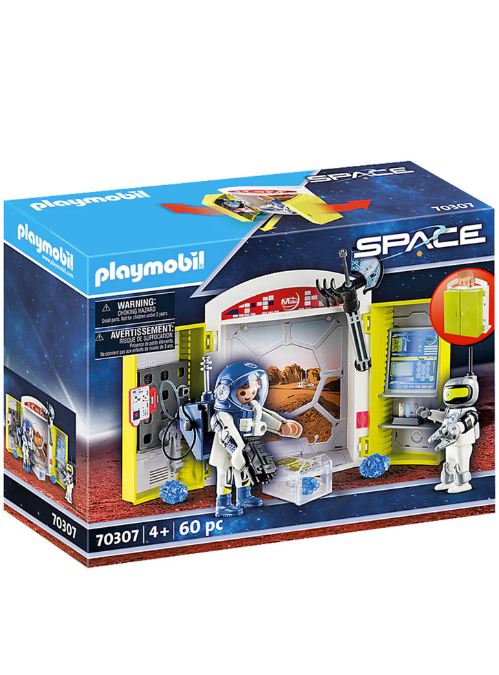 Set Playmobil(r) Space Mars Mission Play Box (70307)