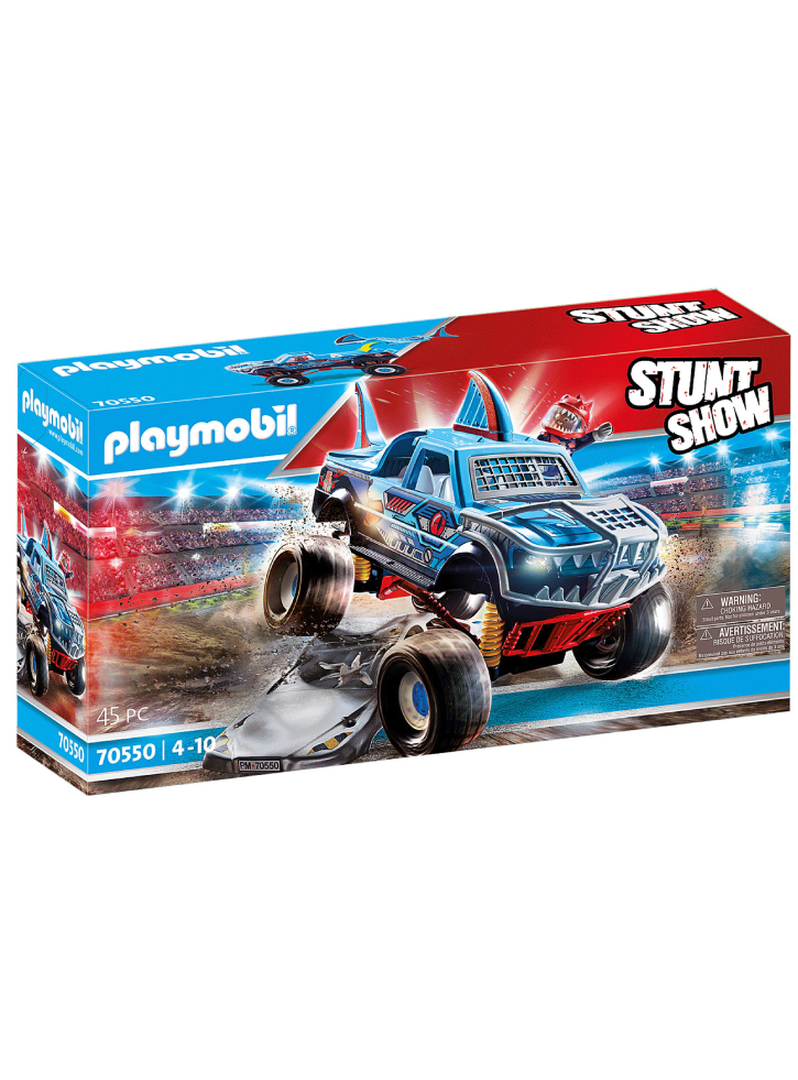 Set Playmobil(r) Stuntshow Shark Monster Truck (70550)