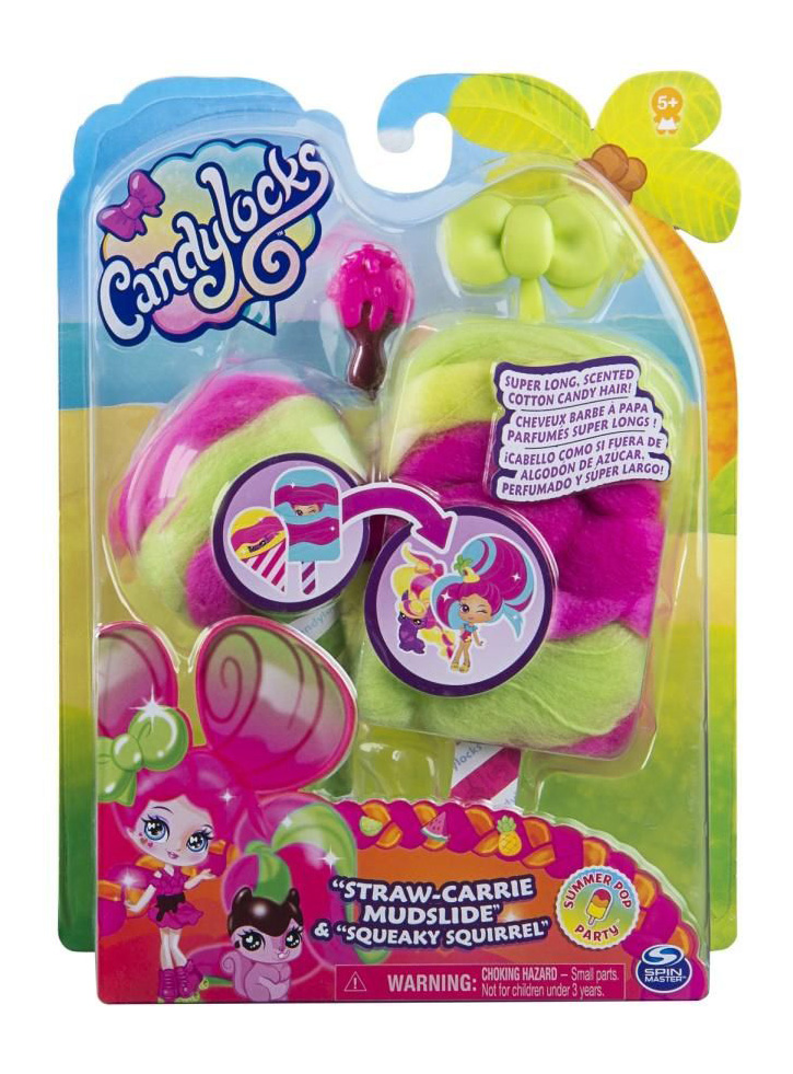 Papusa Candylocks Straw-Carrie Mudslide Squeaky Squirrel (20123506)