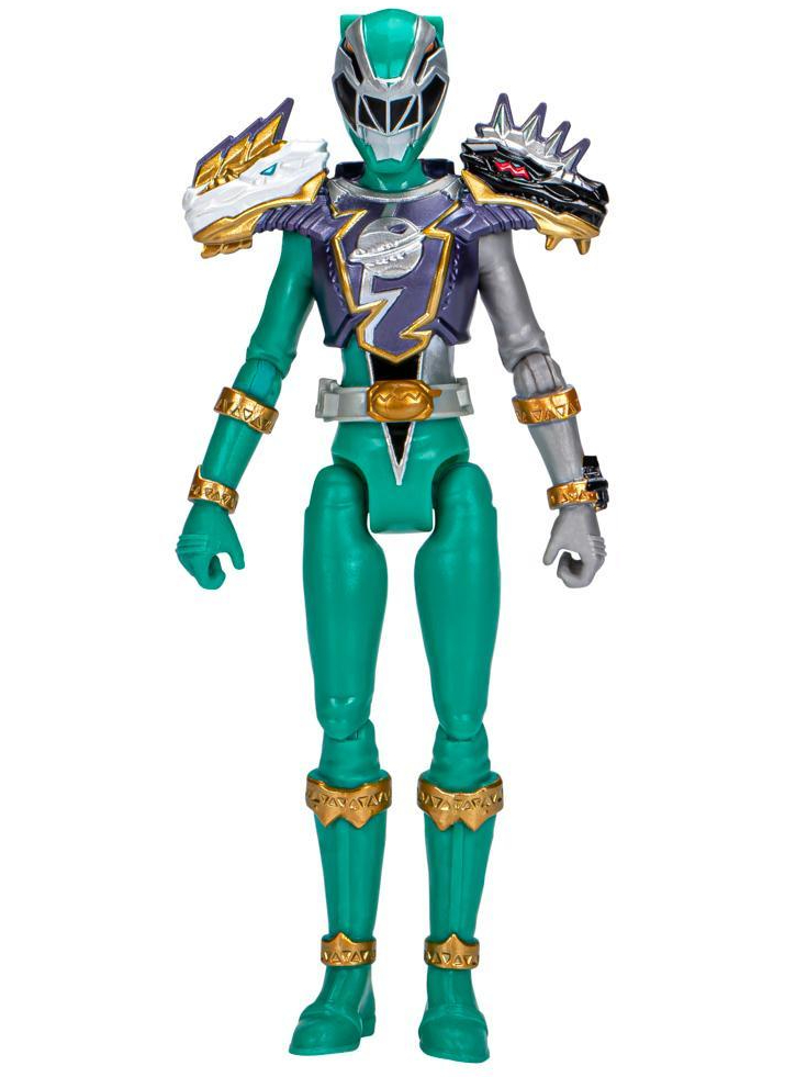 Figurina Power Rangers Dino Fury Cosmic Armor Green Ranger (F8237)