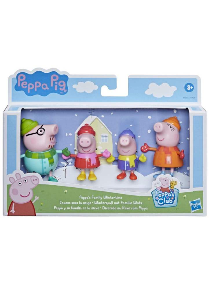 Figurine Peppa Pig Peppas Family Wintertime (F4388)
