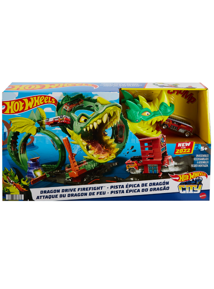Set Hot Wheels City Dragon Drive Firefight (HDP03)