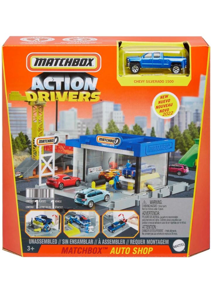 Set Matchbox Action Drivers Auto Shop (HDL34)