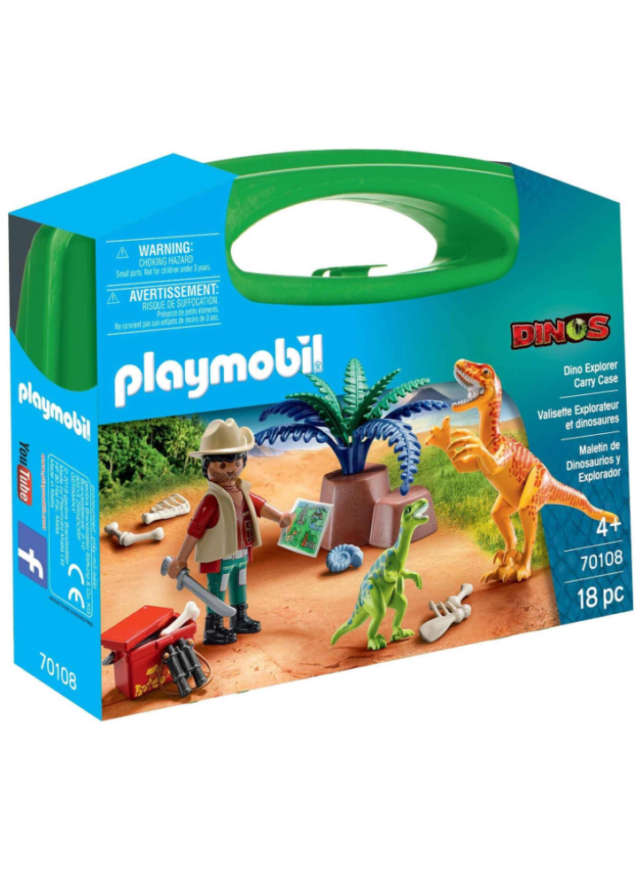 Set Playmobil Dino Explore Carry Case (70108)