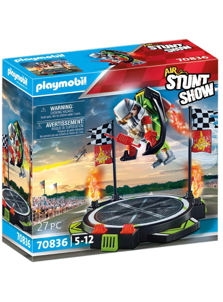 Set Playmobil Air Stunt Show Stuntman with Jetpack (70836)