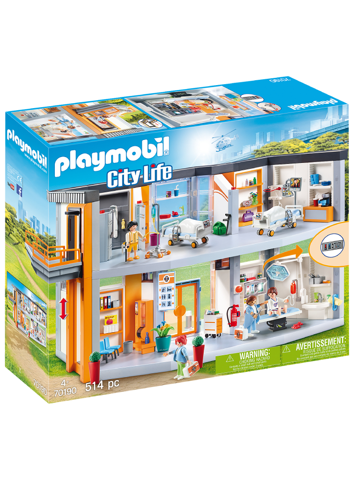 Set Playmobil Large Hospital (70190)