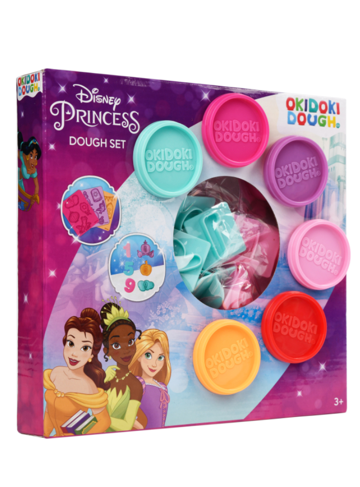Set Plastilina Disney Princess Okodoki Dough & Shapes (DP60155)