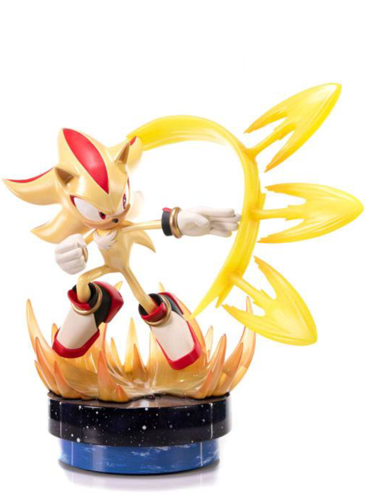 Figurina Sonic The Hedgehog Super Shadow Resin 50cm
