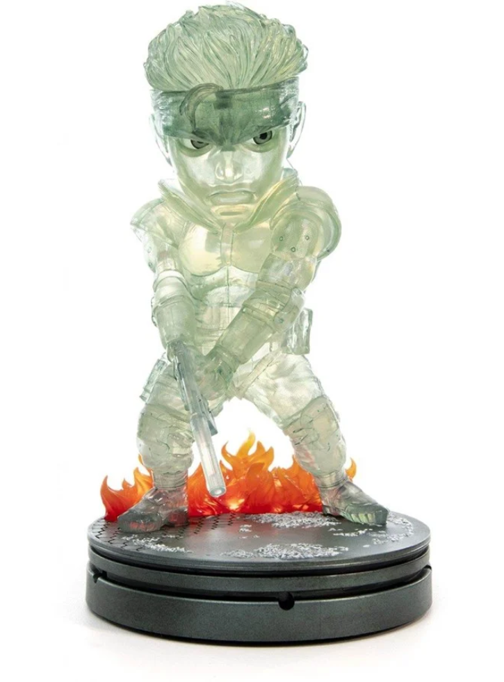 Figurina Metal Gear Solid Stealth Camo Clear Solid Snake 20cm