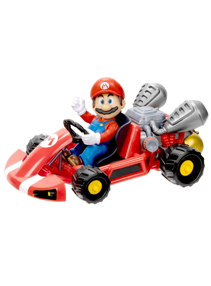 Figurina Super Mario Movie Kart Mario 6cm (417684)