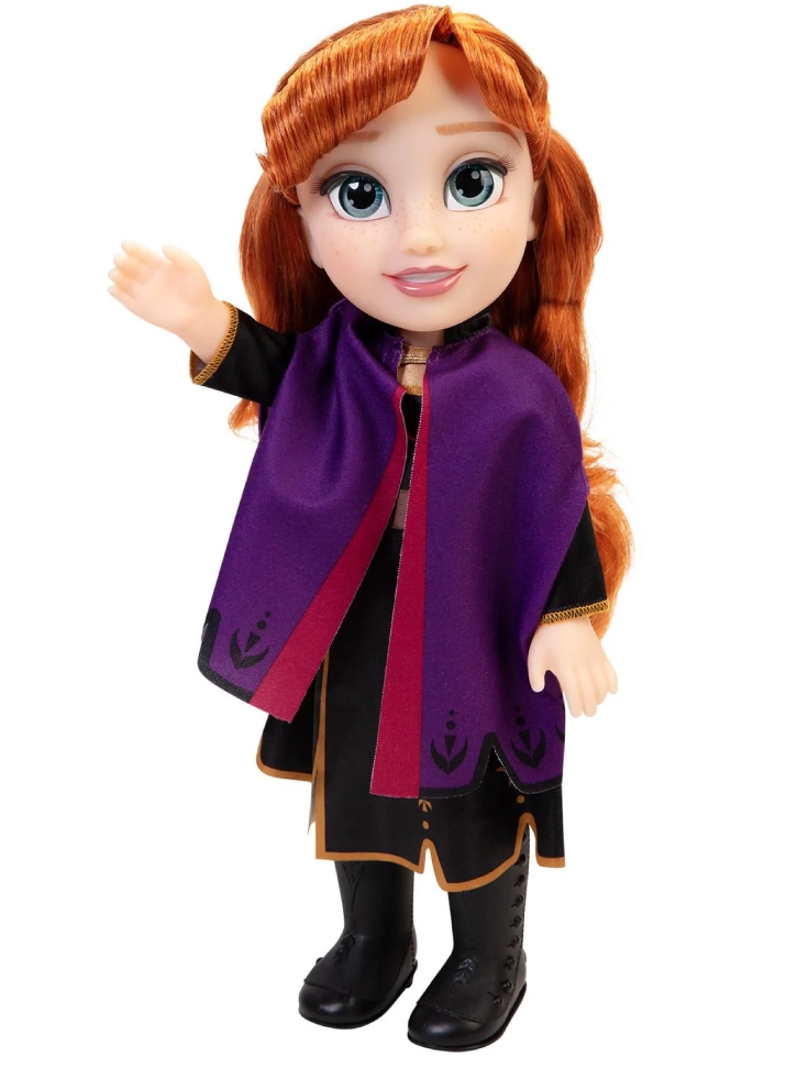 Papusa Anna Adventure Travel Disney Frozen 38cm