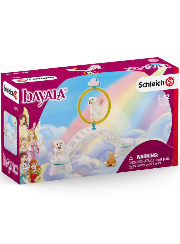 Set Schleich Bayala Winged Baby Lion Training (42524)