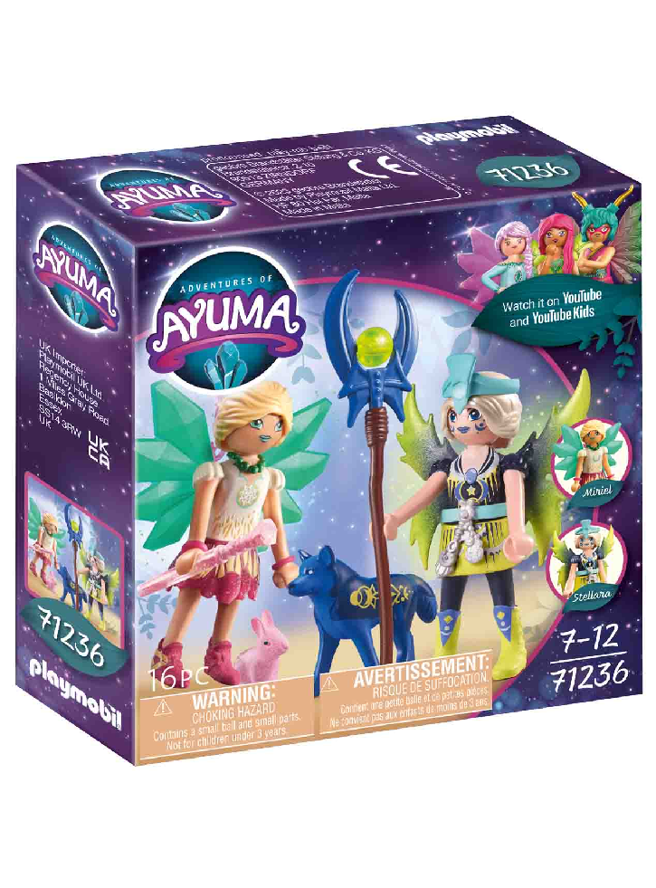 Figurine Crystal and Moon Fairy with Soul Animals (71236)