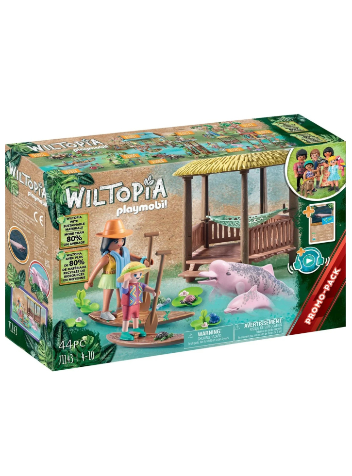 Set Wiltopia Paddling tour with the River Dolphins (71143)