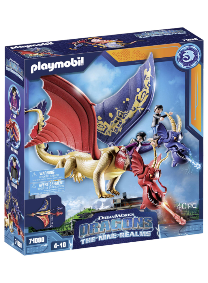 Dragons The Nine Realms Wu & Wei with Jun (71080)