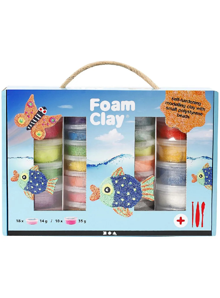 Set Foam Clay Gift Box (98112)