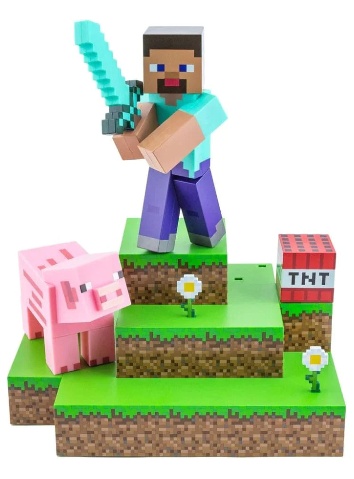 Lampa Minecraft Diorama