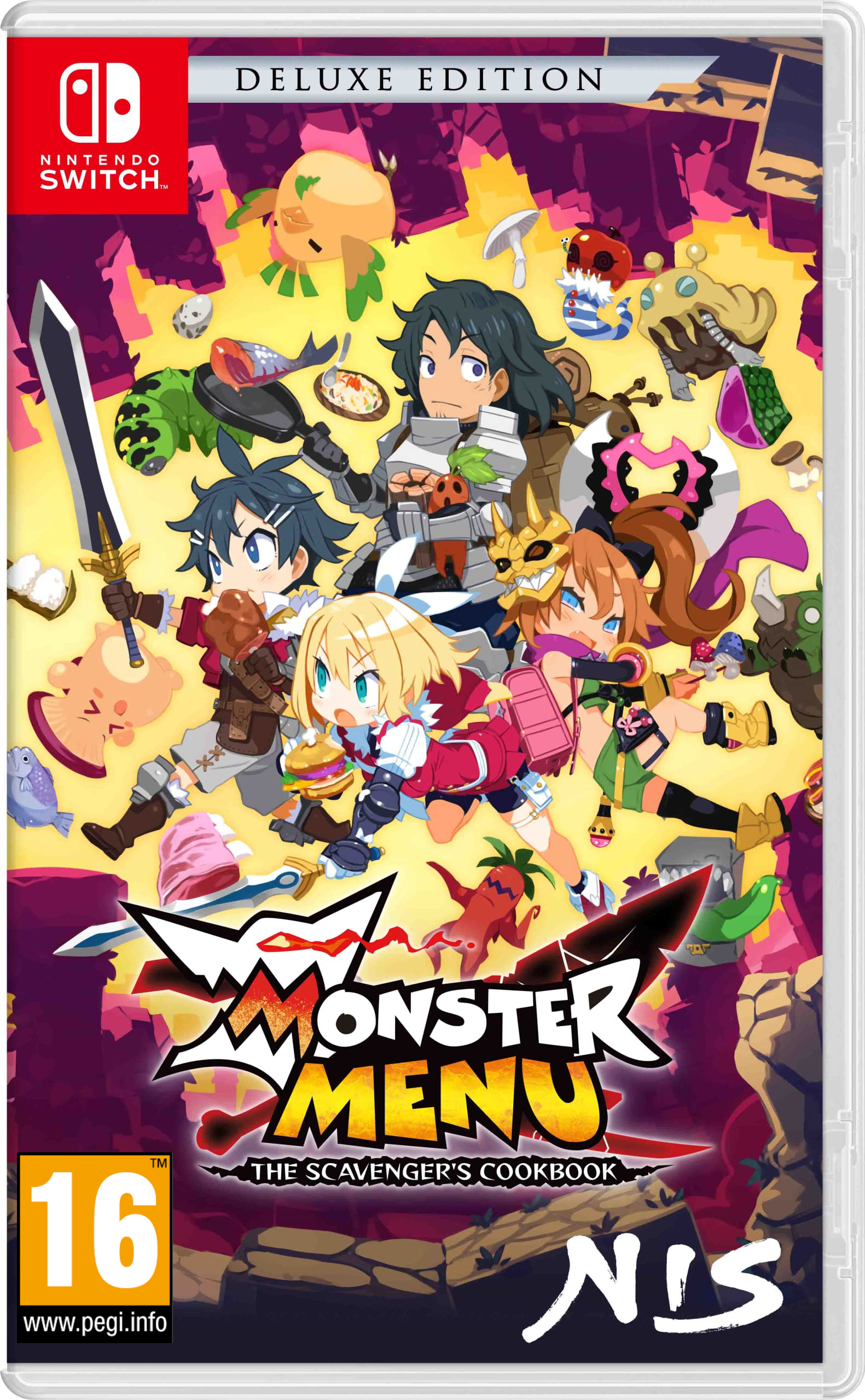 Monster Menu The Scavenger's Cookbook Deluxe Edition - Nintendo Switch