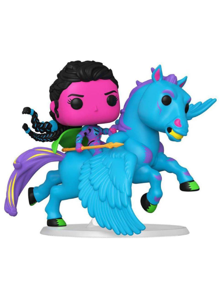 Figurina Funko Pop Rides Deluxe Marvel Avengers End Game Valkyriess Flight (Blacklight)